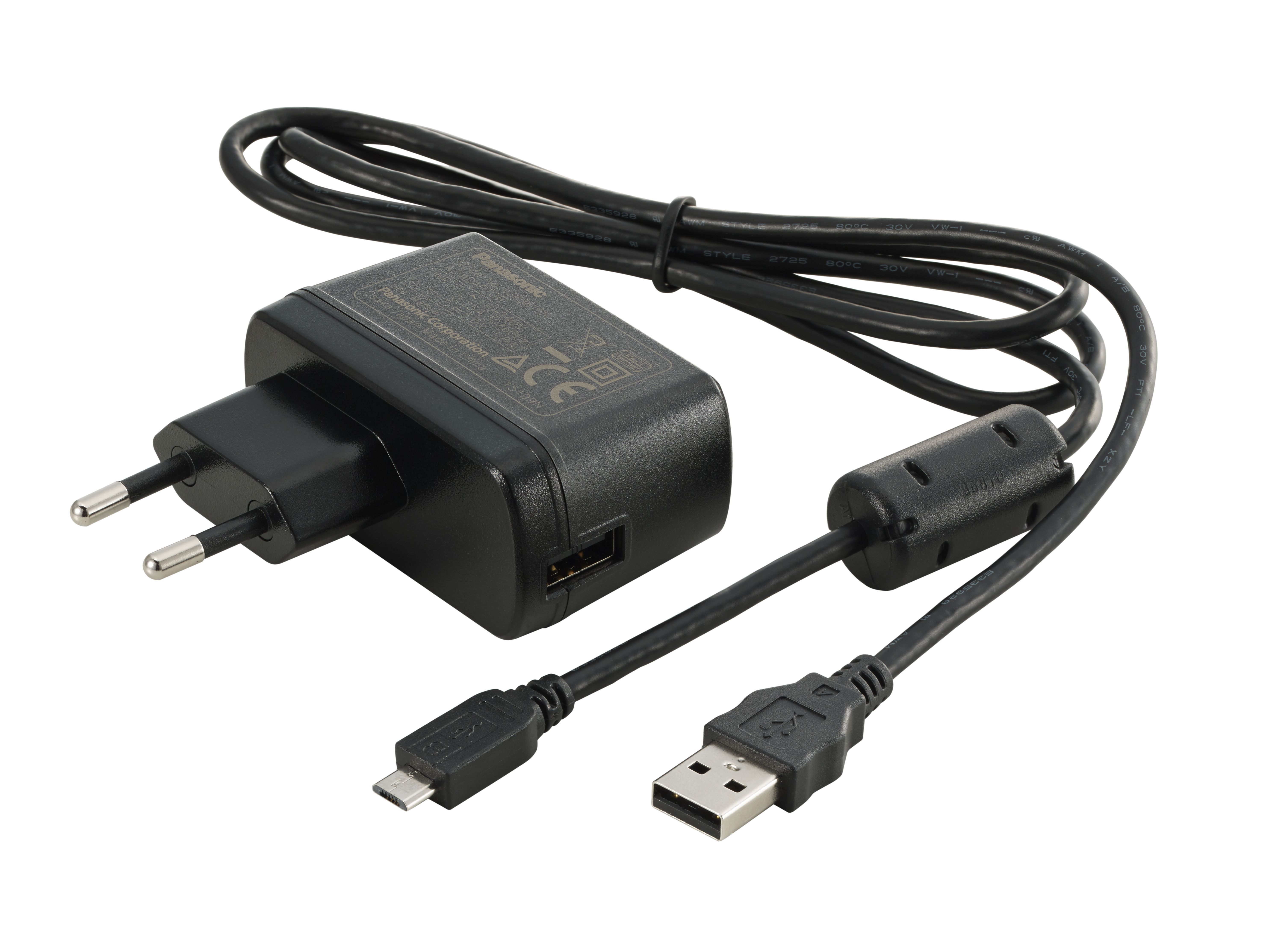 Panasonic power supply, USB, UK