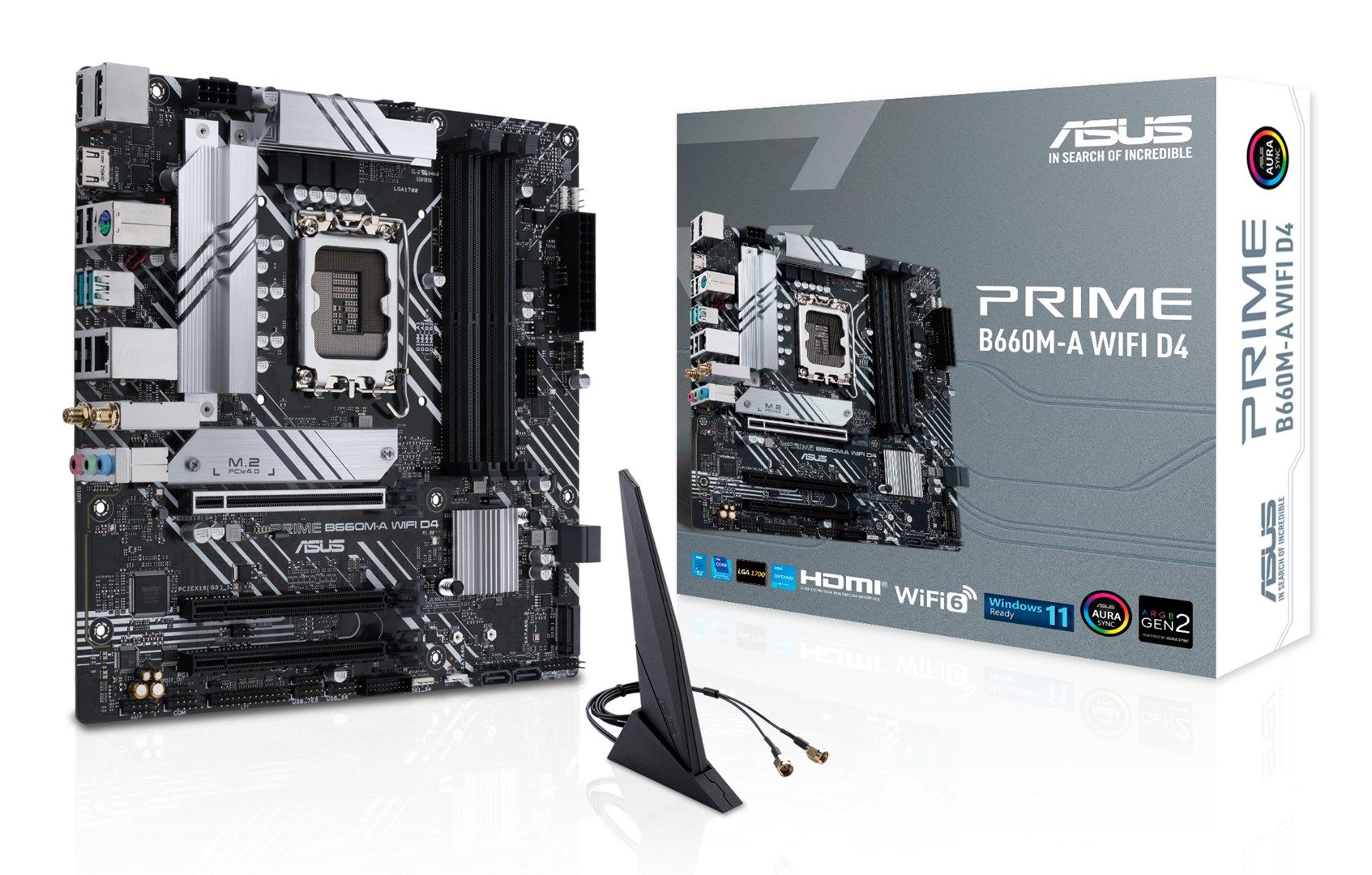 ASUS PRIME B660M-A WIFI D4 Intel B660 LGA 1700 micro-ATX