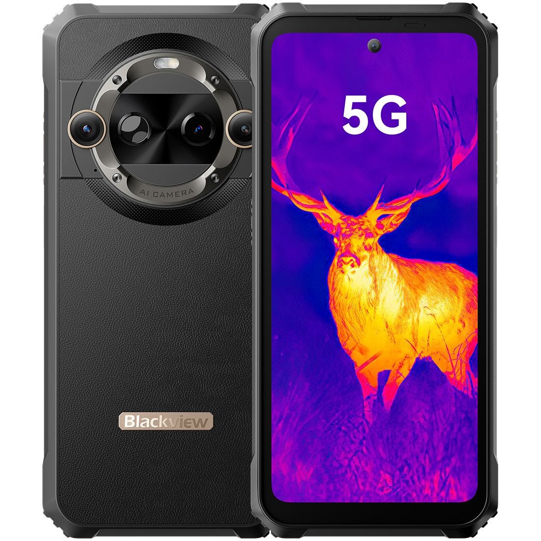 Blackview BL9000 5G 6.78  Corning 7th FHD+IPS 1080x2460 120Hz, 12GB/512GB, MT6891Z Octa-core 2.6GHz, 50MP Front/13MP+50MP Back Camera, NFS, Harman Audio EFX, Glove mode, Battery 8800mAh, Type-C, Android 13, Dual SIM, SD card slot, Splendid Gold