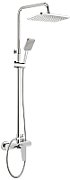 Rain shower with shower faucet