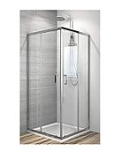 Square shower enclosure 90 cm