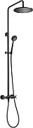Rain shower with shower faucet