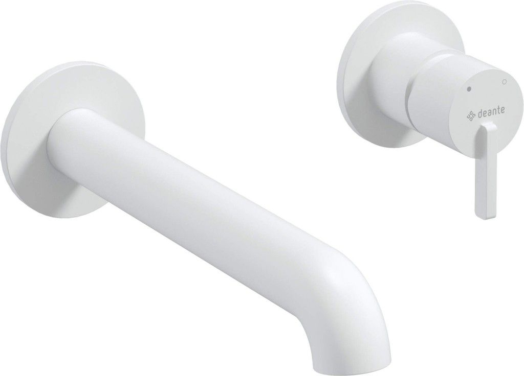 Concealed washbasin mixer