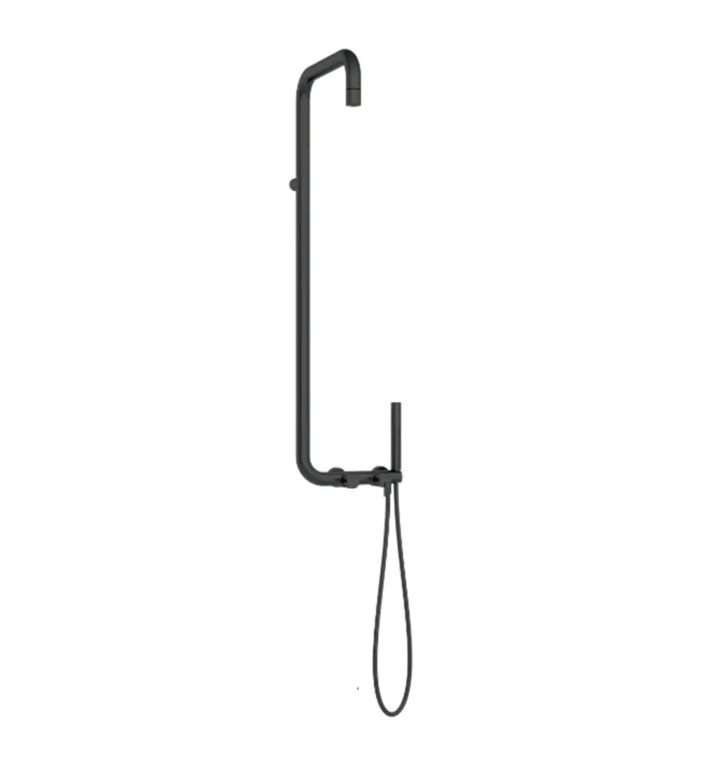 Rain shower with shower faucet