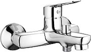 Wall-mounted bathtub mixer