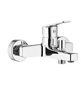 Wall-mounted bathtub mixer