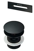 Bathtub accessories set - stopper and overflow
