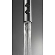 Kitchen faucet with pull-out spout - 2 types of spray
