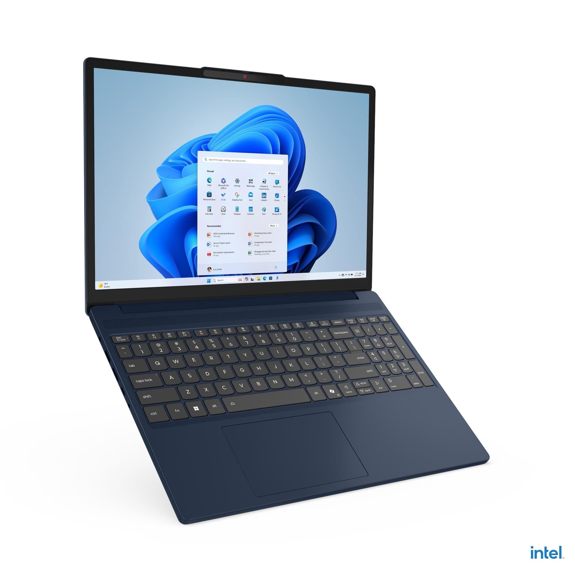 Laptop Lenovo IdeaPad Slim 3 15IRH10 83K100CYPB, 15.3 inch 1920 x 1200, Intel Core I5-13420H (8 C / 12 T, 3.4 GHz - 4.6 GHz, 12 MB cache), 16 GB DDR5, 512 GB SSD, Intel UHD Graphics, Windows 11 Home, Tastatura English, Albastru