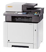 Multifunctionala laser monocrom A4 UTAX C-2655W MFP

Echivalent – identic  Kyocera ECOSYS M5526CDW  
Copiator laser color duplex A4, printer laser color duplex A4  USB 2.0 + retea, scaner color duplex  A4, wireless, FAX
DUAL SCAN ADF SCANARE FATA-VERSO LA O SINGURA TRECERE A DOCUMENTULUI 
FACE COPIERE, SCANARE SI PRINTARE FATA-VERSO AUTOMATA