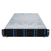 Server ASUS RS521A-E12-RS12U, Rack 2U, fara procesor,  AMD socket SP5  max 400 W, fara memorie, 12 LFF + 2 SFF, 2 x 2000 W