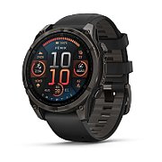 Garmin fenix 8 3.56 cm (1.4 ) AMOLED 47 mm Digital 454 x 454 pixels Touchscreen Black Wi-Fi GPS (satellite)