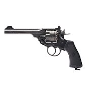 WEBLEY MKVI .455 Police cal.5.5 mm Diabolo cartridge revolver 6-shot. 4’ barrel CO2 Battlefield Ekp to17J