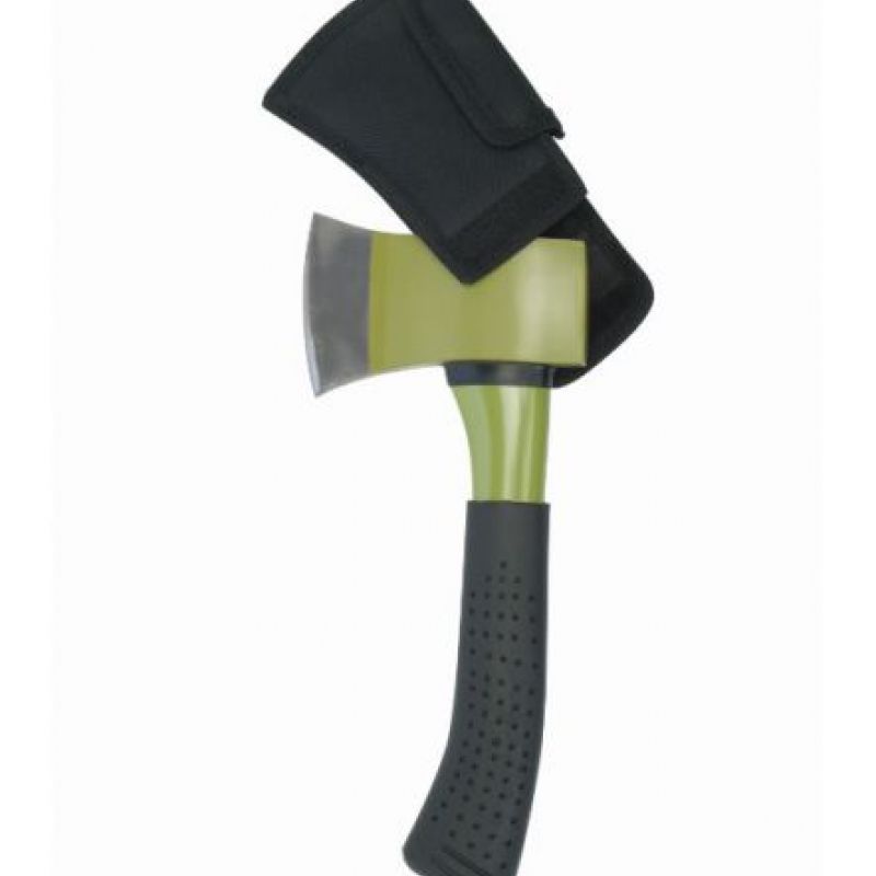 Mil-Tec Axe with cover Olive