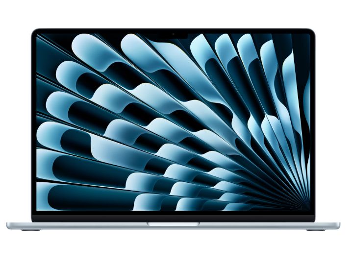 Laptop Apple MacBook Air 15 MC7A4RO/A, 15.3 inch 2880 x 1864, Apple M4 10-Core (10 C / 10 T), 16 GB RAM, 256 GB SSD, Apple 10-Core GPU, Mac OS, Sky Blue