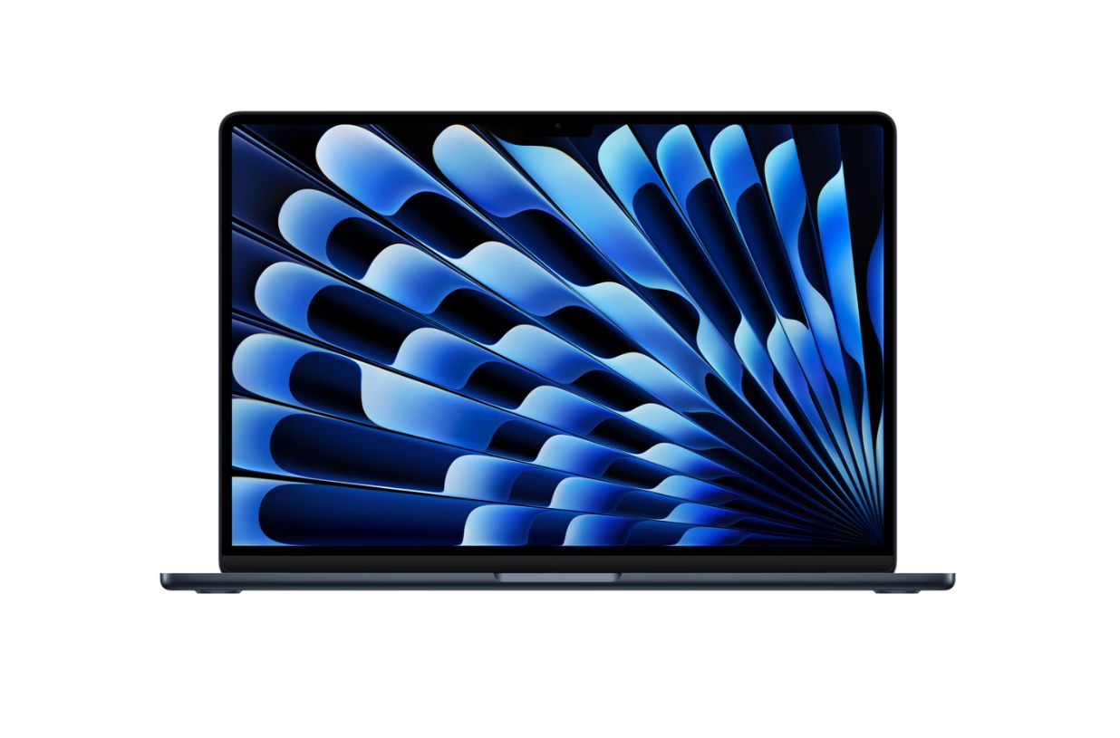 Laptop Apple MacBook Air 15 MW1M3RO/A, 15.3 inch 2880 x 1864, Apple M4 10-Core (10 C / 10 T), 16 GB RAM, 512 GB SSD, Apple 10-Core GPU, Mac OS, Midnight