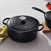 Le Creuset Signature Roaster round 28cm black Schwarz (21177280000430)