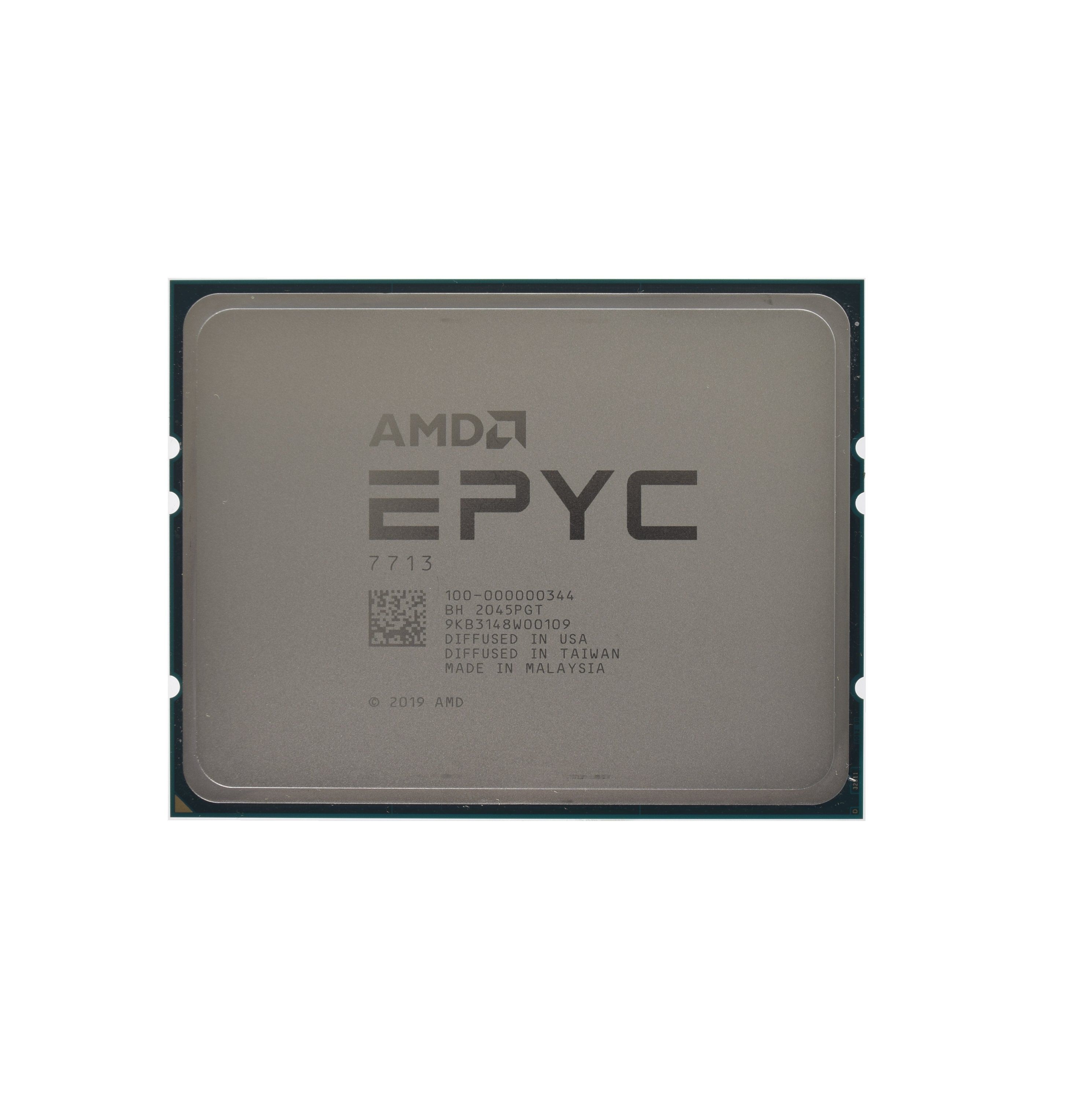 AMD EPYC 7713 procesoare 2 GHz 256 Mega bites L3