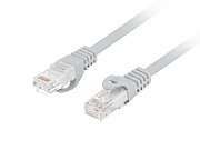 LANBERG Patchcord cat.6 UTP LSZH CU 0.25m grey Fluke passed