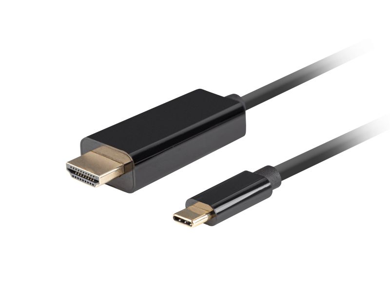 LANBERG Cable USB-C M ->HDMI M 1.8m 4K 60Hz black
