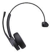 Yealink WH64 Mono Teams Căști Fără fir Bandă de fixare pe cap Birou/Call center USB tip-C Bluetooth Negru