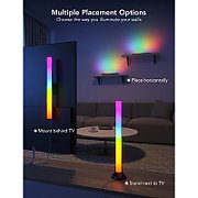 Govee H6046 Baruri de lumină pentru TV | Iluminat LED | RGBIC, 2.4GHz Wi-Fi, Bluetooth