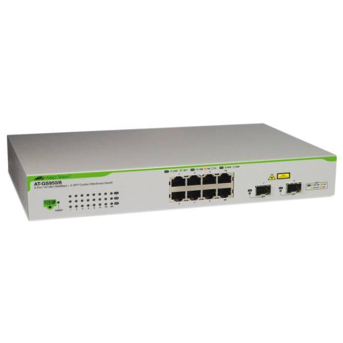 Switch ALLIED TELESIS GS950, 8 port, 10/100/1000 Mbps_1