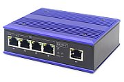 Digitus DN-650107 switch-uri Fara management L2 Fast Ethernet (10/100) Power over Ethernet (PoE) Suport Negru, Albastru