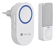 Techly I-BELL-RING05 set sonerie ușă Alb