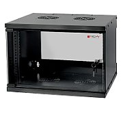 Techly I-CASE EL-1006B32 rack-uri 6U Raft montat pe perete Negru