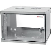 Techly I-CASE EL-1009G32 rack-uri 9U Raft montat pe perete Gri