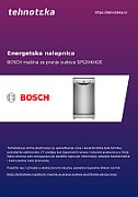 Bosch Serie 2 SPS2HKI42E dishwasher Freestanding 10 place settings E
