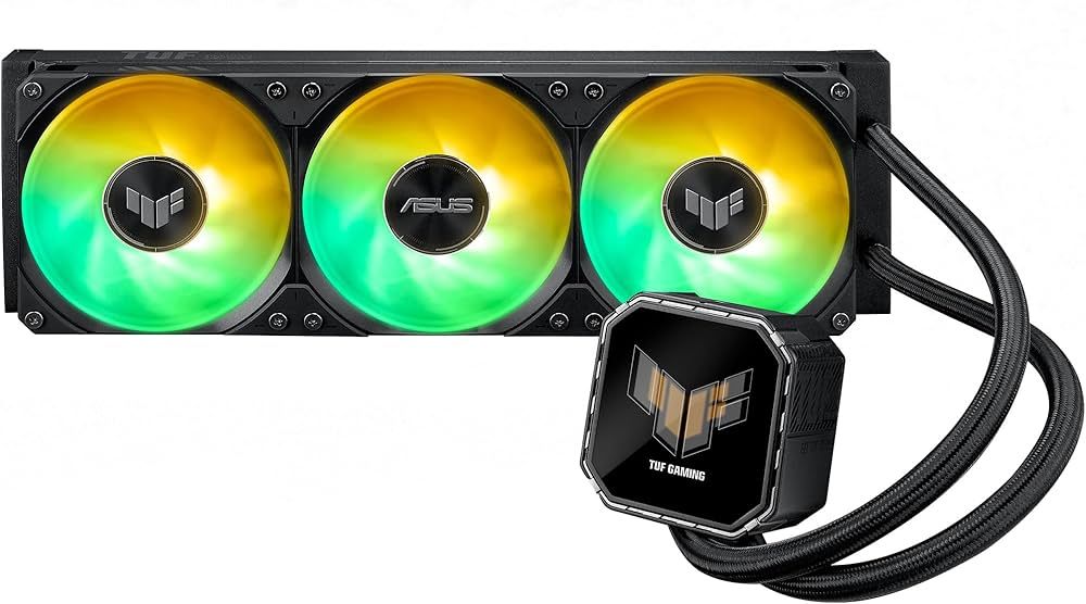 ASUS TUF Gaming LC III 360 ARGB LCD Computer case All-in-one liquid cooler 12 cm Black