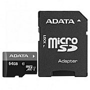 ADATA Micro SDXC 64GB memory card MicroSDXC Class 10 UHS_1