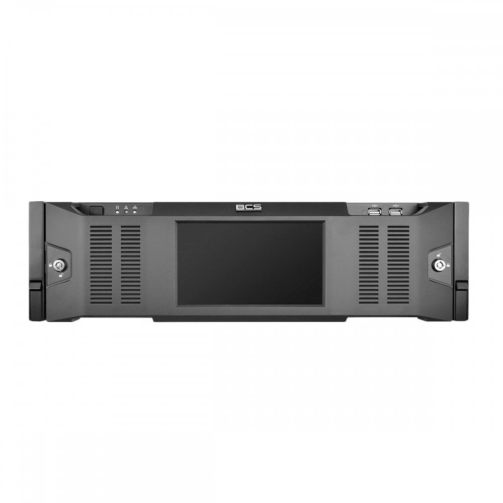 BCS BCS-L-NVR6416XR-A-8KRD-Ai Recorder IP cu 64 Canale cu Tehnologie AcuPick și RAID