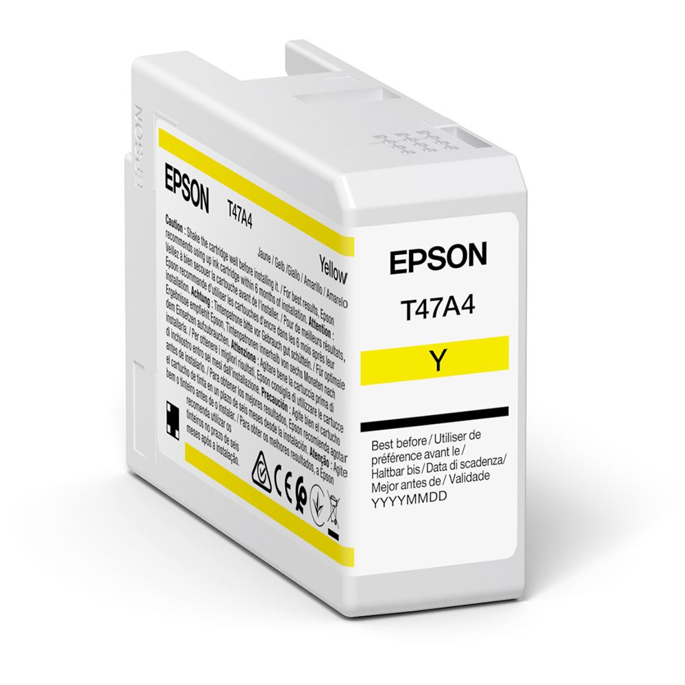 Cartus cerneala Epson C13T47A400 ,Galben ,50 ml ,Original (T47A4)