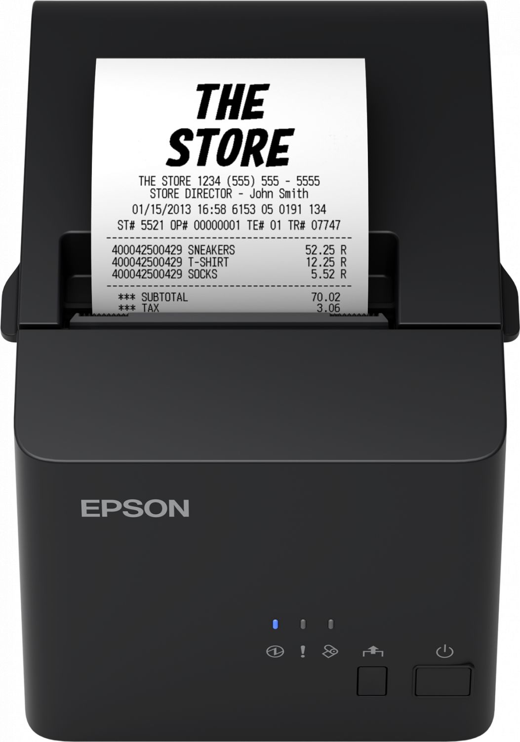 MINI IMP. TM-T 20X ETHERNET, PS, BK