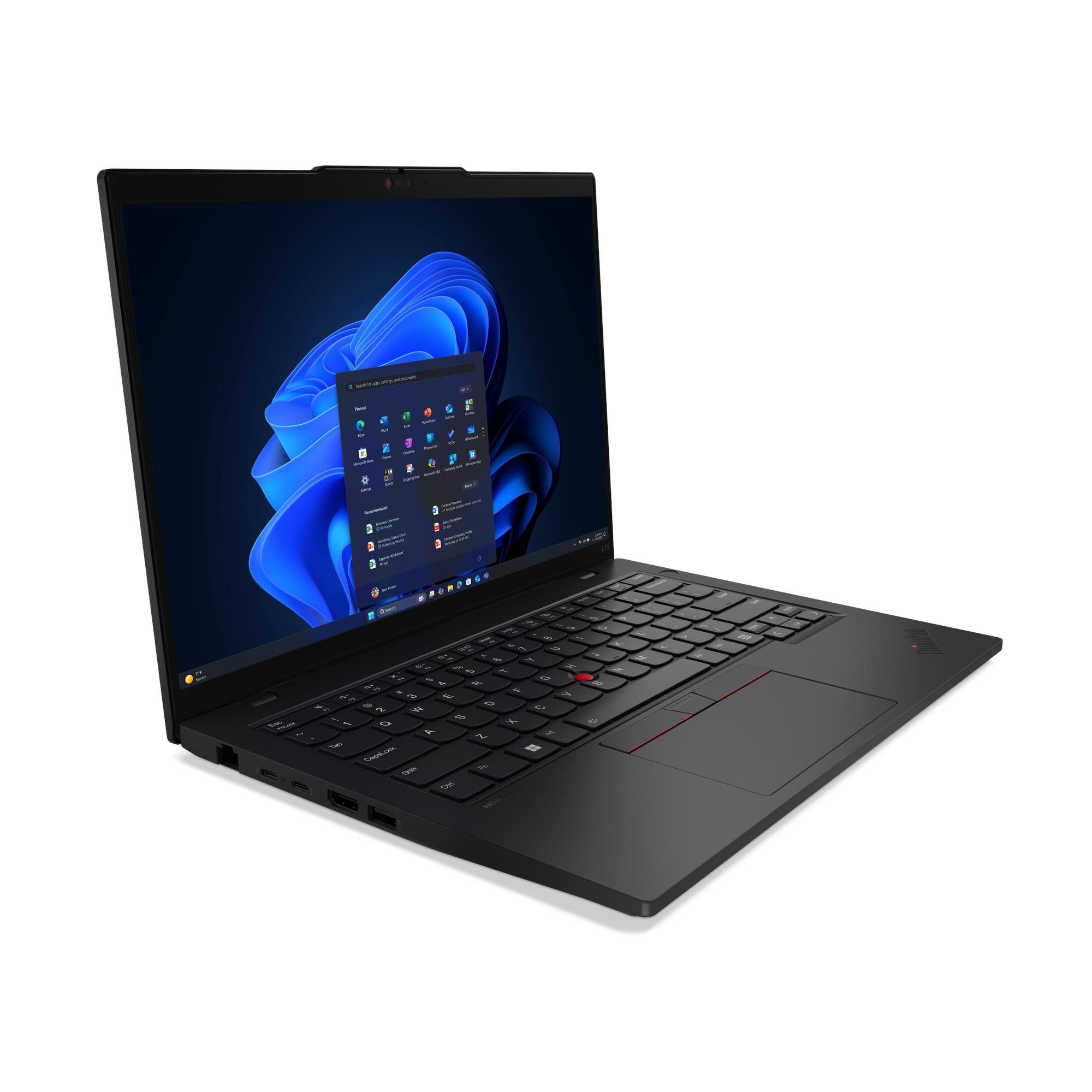 Laptop Lenovo ThinkPad L14 Gen 6 21S6001WRI, 14 inch 1920 x 1200, Intel 255U (12 C / 14 T, 2.4 GHz - 5.2 GHz, 12 MB cache), 16 GB DDR5, 512 GB SSD, Intel Graphics, Windows 11 Pro