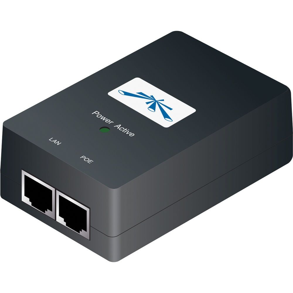 UBIQUITI POE 24V-24W POWER ADAPTER, Output Voltage: 24VDC @ 1.0A, InputVoltage: 90-260VAC @ 47-63Hz, Input Current: 0.3A @ 120VAC, 0.2A @230VAC, Switching Frequency: 200kHz_2