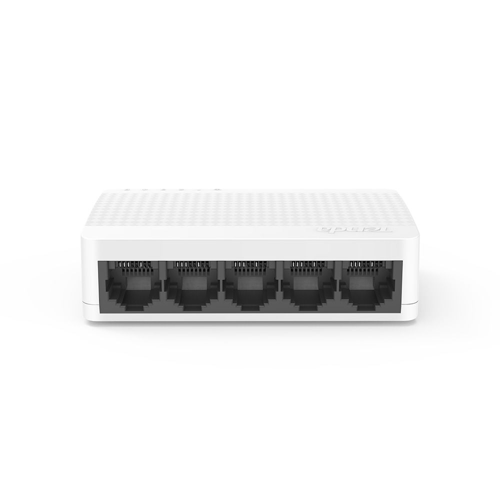 5-port Fast Ethernet Switch, 5x 10/100M auto-negotiation RJ45 ports, auto MDI/MDIX, Plastic case