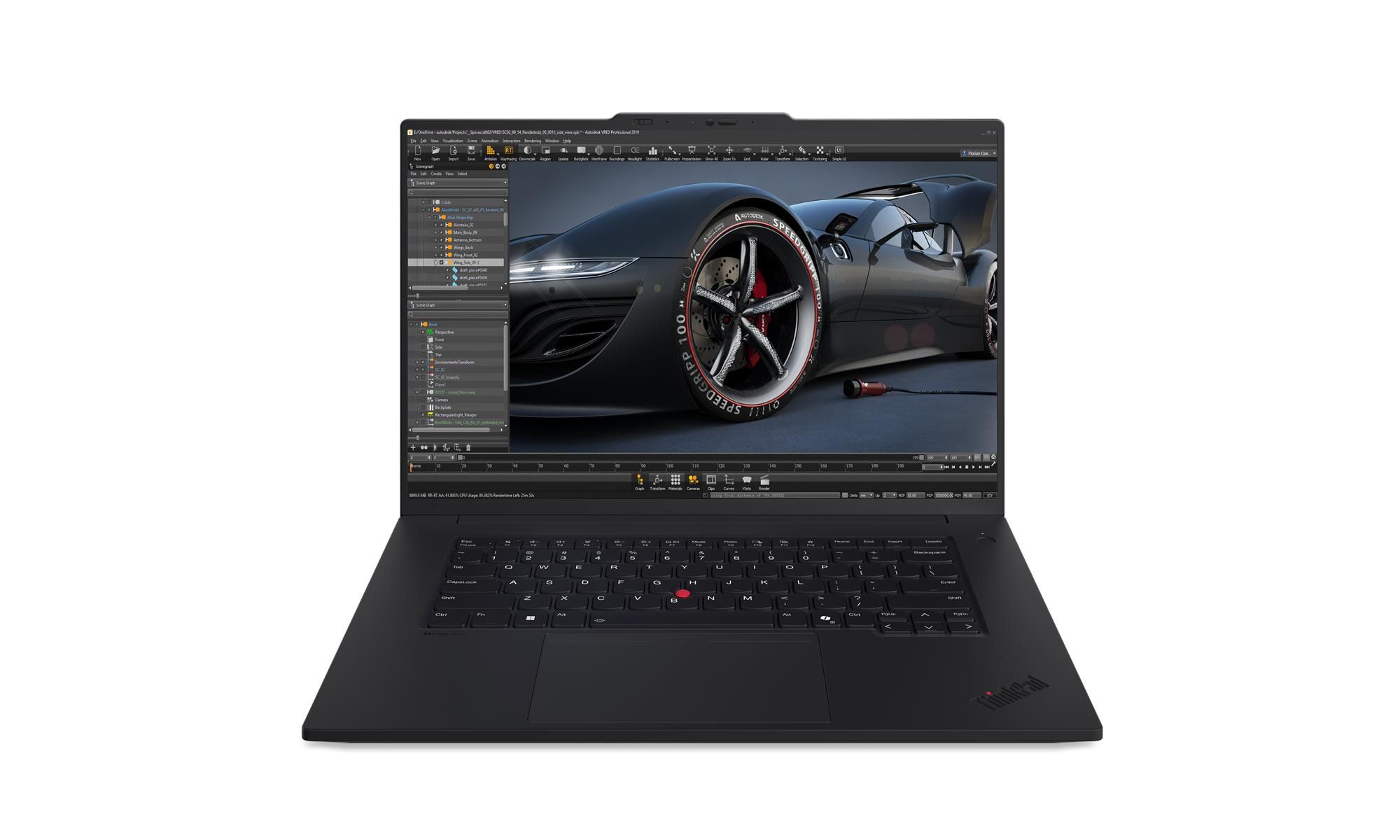 Laptop Lenovo ThinkPad P1 G7 21KV0023RI, 16 inch 2560 x 1600, Intel Core Ultra 7 165H (16 C / 22 T, 1.4 GHz - 5 GHz, 24 MB cache), 32 GB LPDDR5X, 1 TB SSD, Nvidia GeForce RTX 4070, Windows 11 Pro