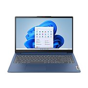 Laptop Lenovo IdeaPad Slim 3 15IRU8 82X700GRPB, 15.6 inch 1920 x 1080, Intel Core i3-1315U (6 C / 8 T, 3.3 GHZ - 4.5 GHz, 10 MB cache, 28 W), 8 GB LPDDR5, 512 GB SSD, Intel UHD Graphics, Windows 11, Tastatura English, Albastru
