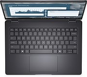 Laptop Dell Pro 14 PC14255, 14 inch 1920 x 1200, AMD Ryzen 5 Pro - 215 (6 C / 12 T, 4.7 GHz, 6 MB + 16 MB cache), 16 GB DDR5, 512 GB SSD, AMD Radeon 740M, Windows 11 Pro Germana, Tastatura Germana, Negru