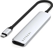 Satechi 6-in-1 USB-C Slim Multiport Adapter - Space Grey