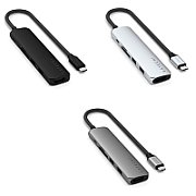 Satechi 6-in-1 USB-C Slim Multiport Adapter - Space Grey