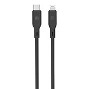 Dviced Cable USB-A to Lightning silicone 1,25m - White