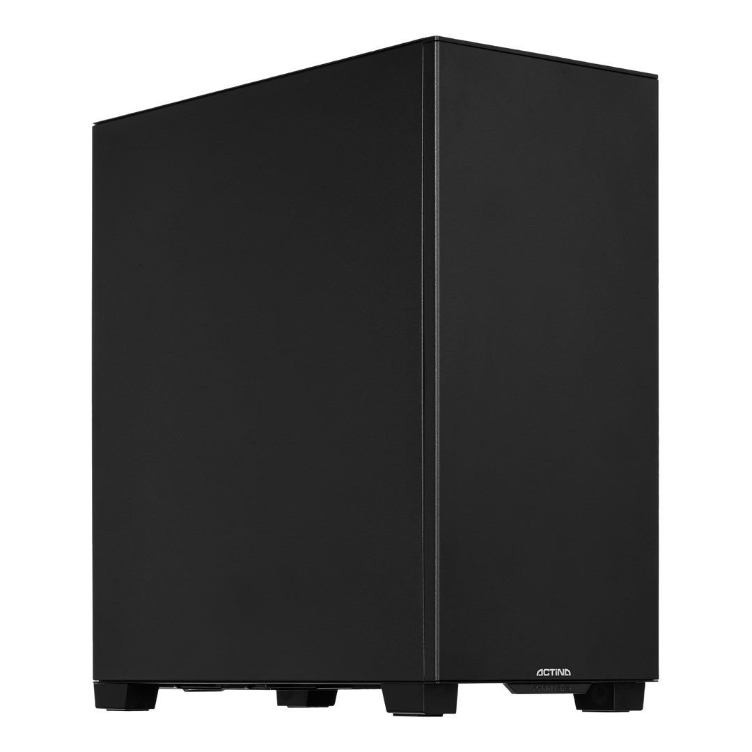Desktop PC Actina Midi Tower, AMD 9600X (6 C / 12 T, 3.9 GHz - 5.4 GHz), 32 GB RAM, 1 TB SSD, AMD RX 9060 XT 16 GB, Fara sistem de operare