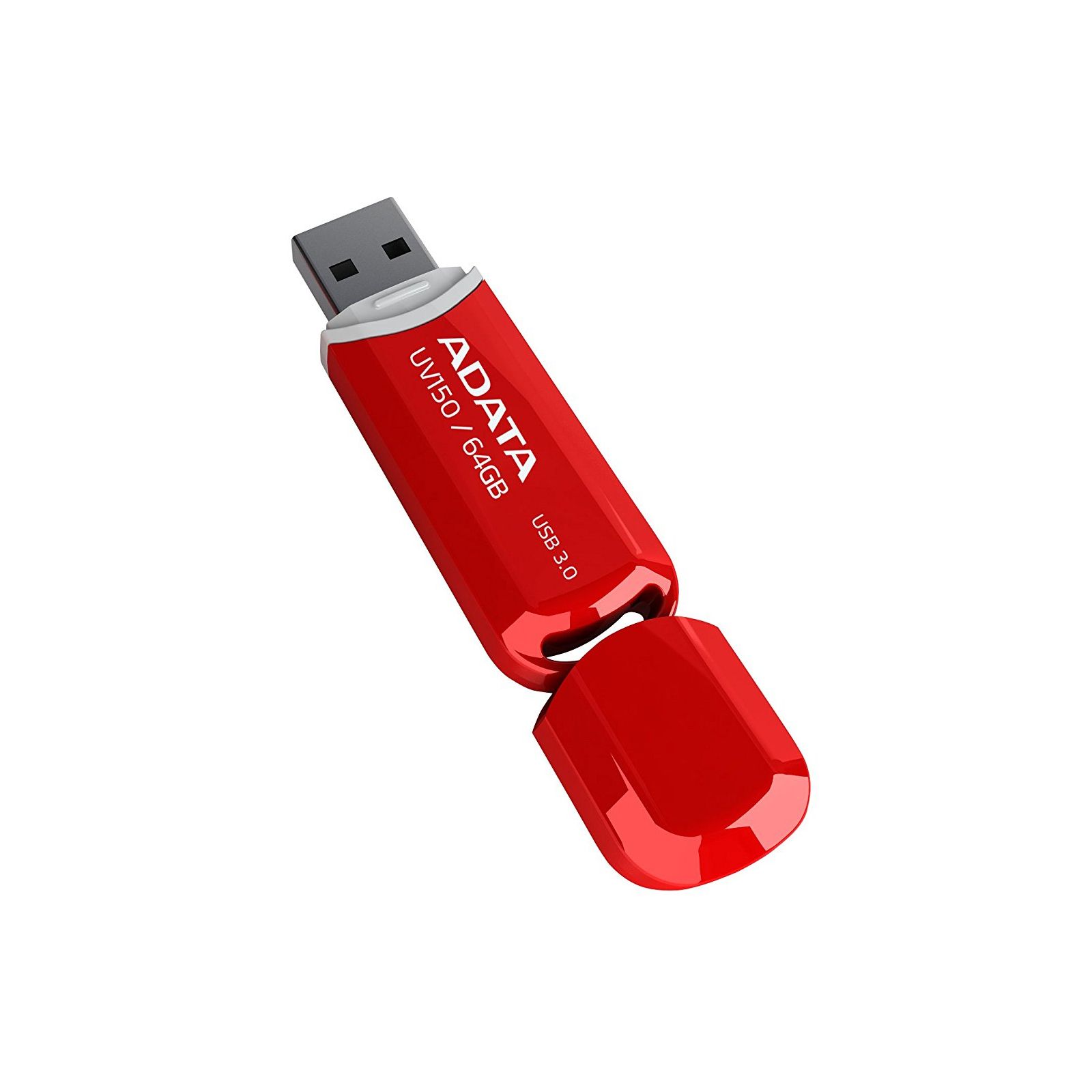 ADATA AUV150-64G-RRD Flashdrive Adata DashDrive UV150 64 GB USB3 90/20MBs, Red_2