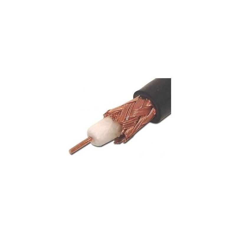 Cablu coaxial RG6 SAT - 75 ohm / Emtex - HQ black (500m)