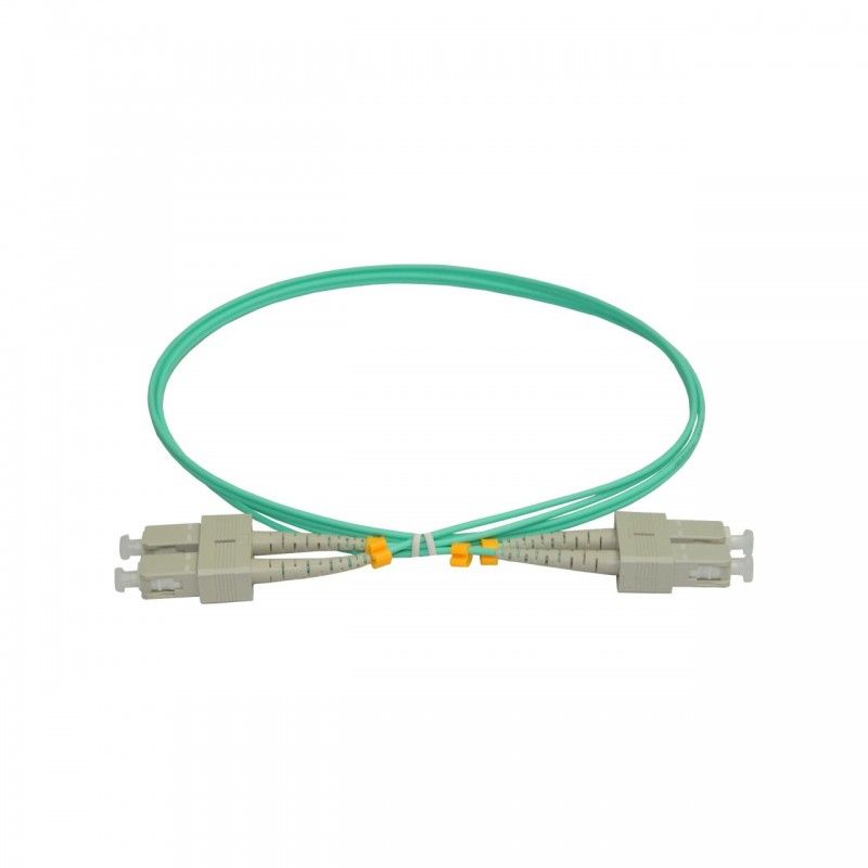 Patchcord FO SC/PC-SC/PC, MM OM3 50/125, manta LSZH 3.0mm, duplex 10m – EMTEX